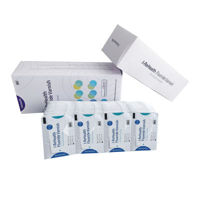 Фторид натрия отпуска 5% вкуса дыни I-ReHealth быстрый лакирует CE дозы блока 100x0.5g