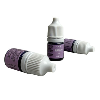 ISO 3mL индикатора зубоврачебной металлической пластинкы пурпурного и красного цвета