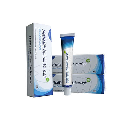 Политура NaF педиатрического фторида вкуса 5% дыни зубоврачебная для чувствительных зубов 10g