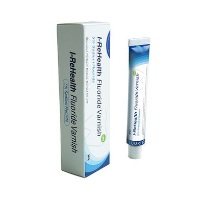 Естественный фторид политуры смолы 5% Naf липкий зубоврачебный предотвращает спад зуба